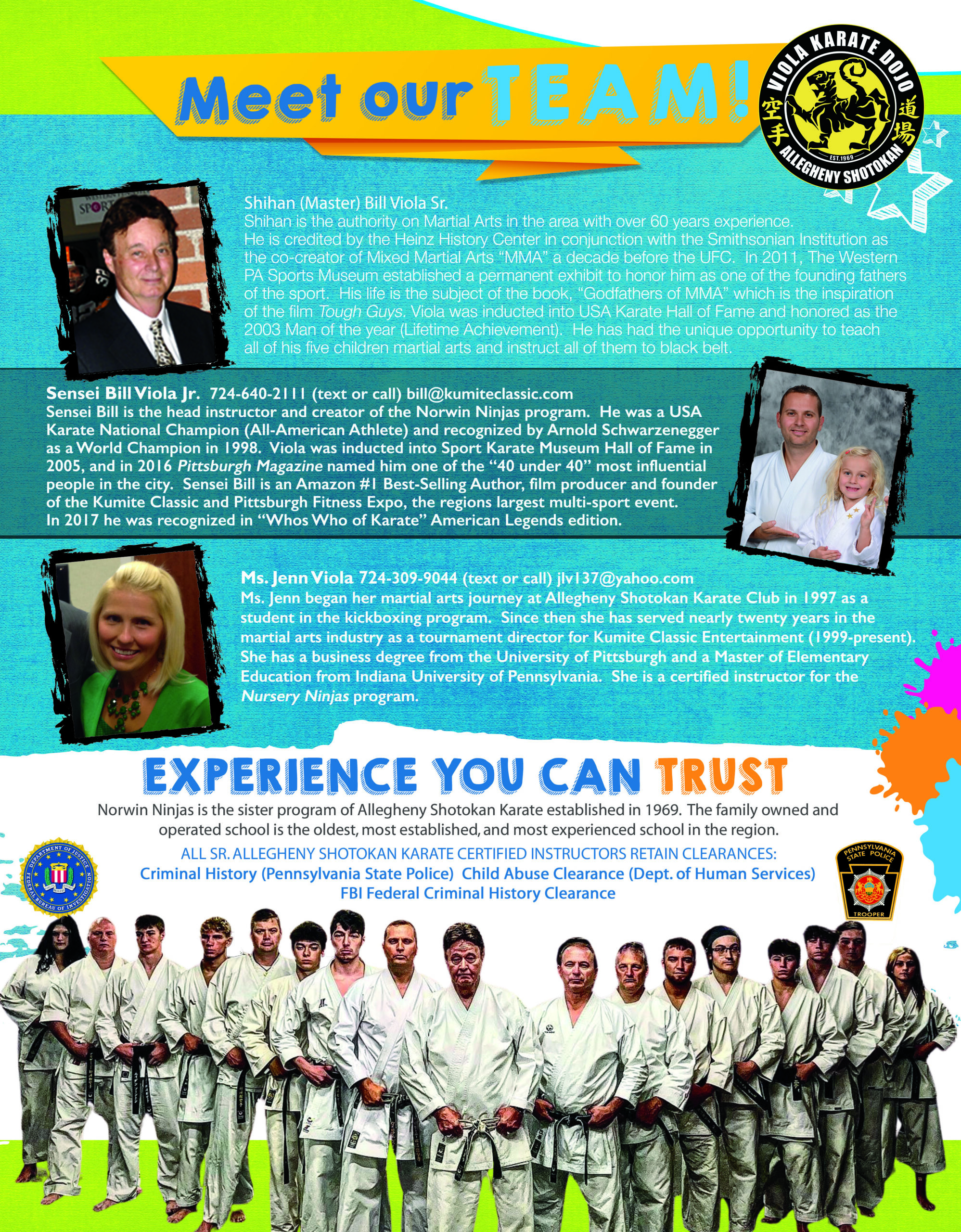 norwin ninjas karate school irwin pa