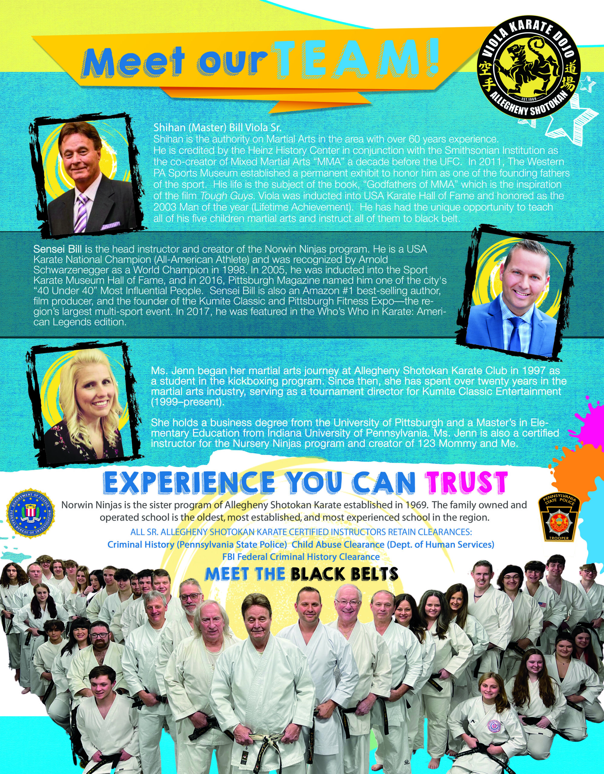 meet the viola karate family