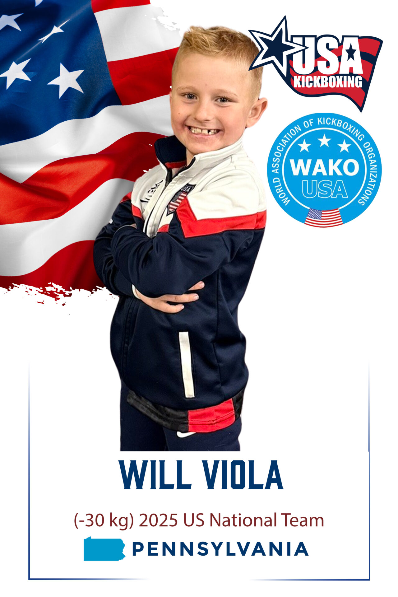 will viola - wako usa kickboxing national champion